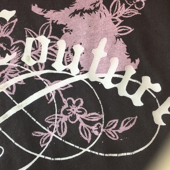 Juicy Couture Brown Scotty Dog Long Sleeve T Small - Picture 4 of 8